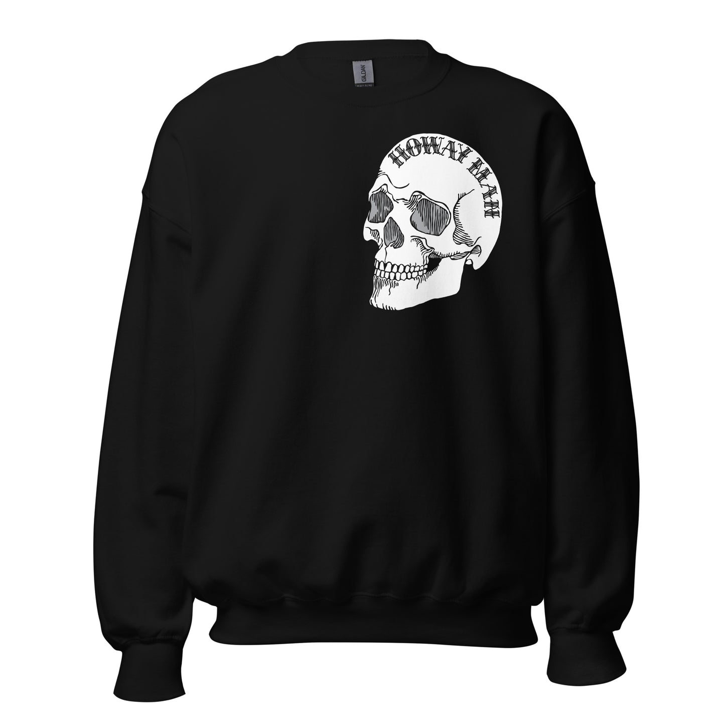 Howay Man Skull Sweater - Geordie Slang