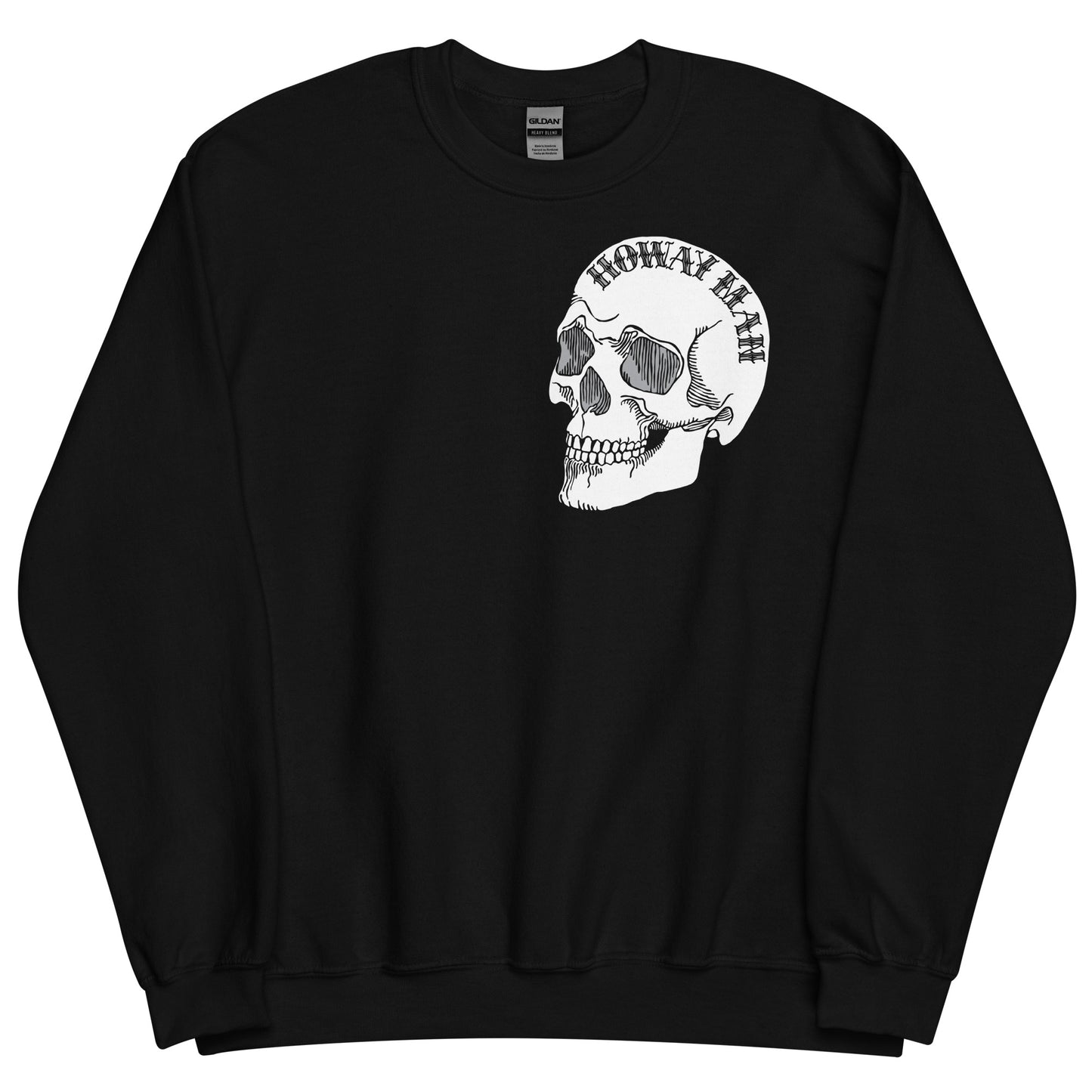 Howay Man Skull Sweater - Geordie Slang