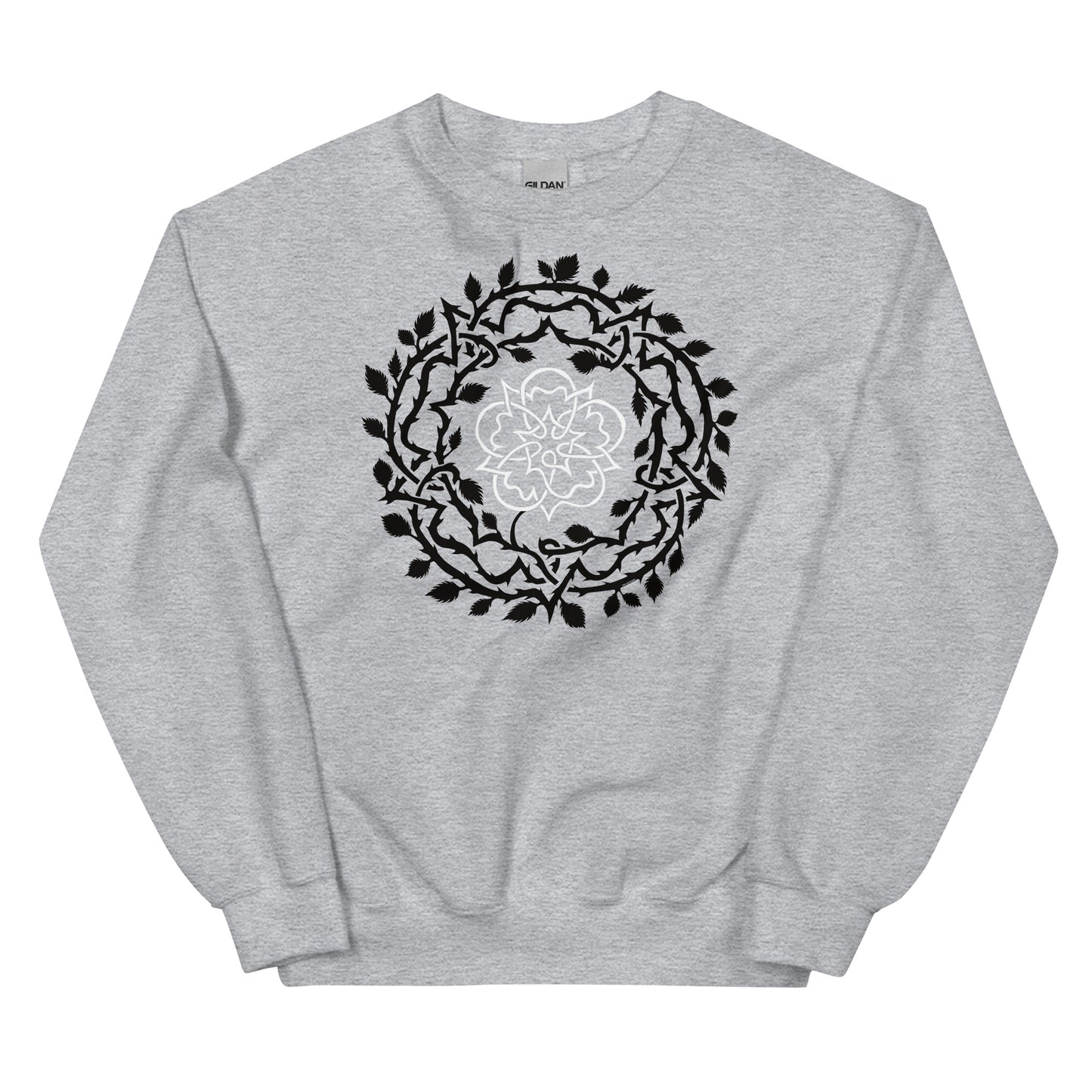 Sweater - White Rose