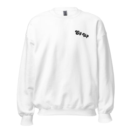 Ey Up Embroidered Sweater